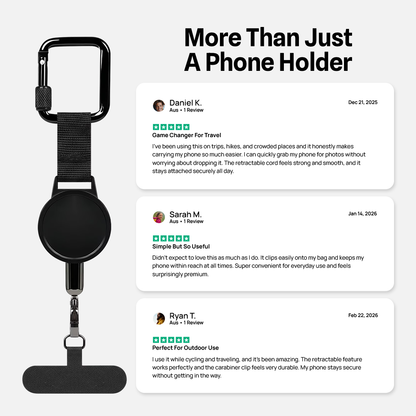 StrapHero Anti-Theft + Anti-Drop Phone Strap
