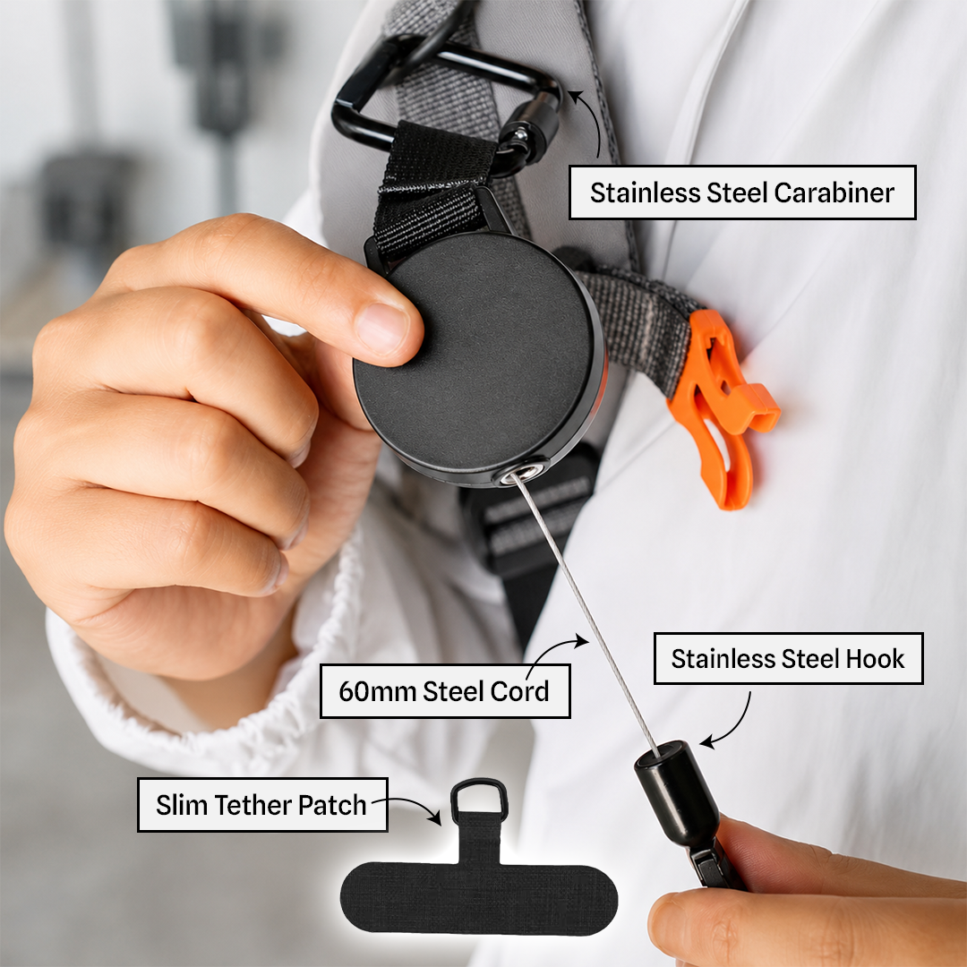 StrapHero Anti-Theft + Anti-Drop Phone Strap