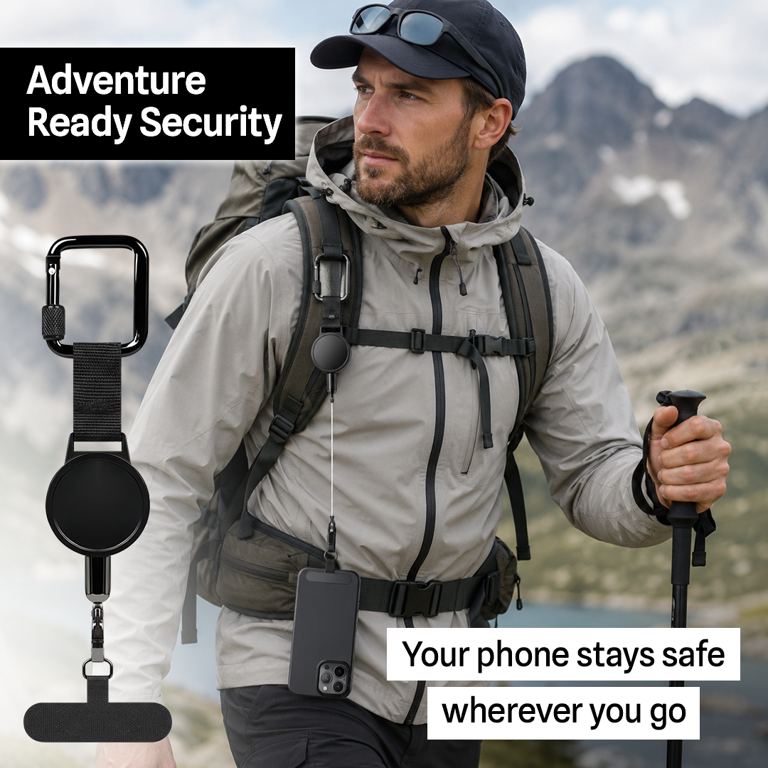 StrapHero Anti-Theft + Anti-Drop Phone Strap
